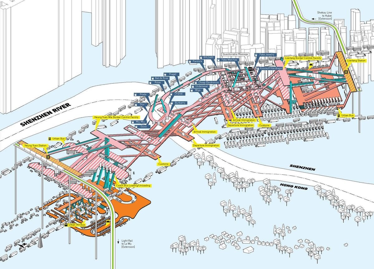 kort af Shenzhen 3d